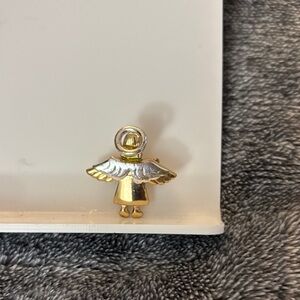 Gold and Silver Angel Brooch/Pendant